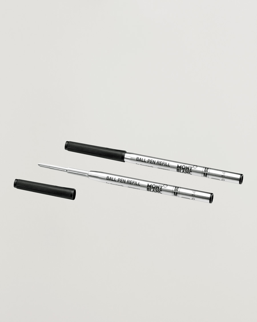 Herre | Montblanc 2 Ballpoint Pen Refills Mystery Black | Montblanc | 2 Ballpoint Pen Refills Mystery Black