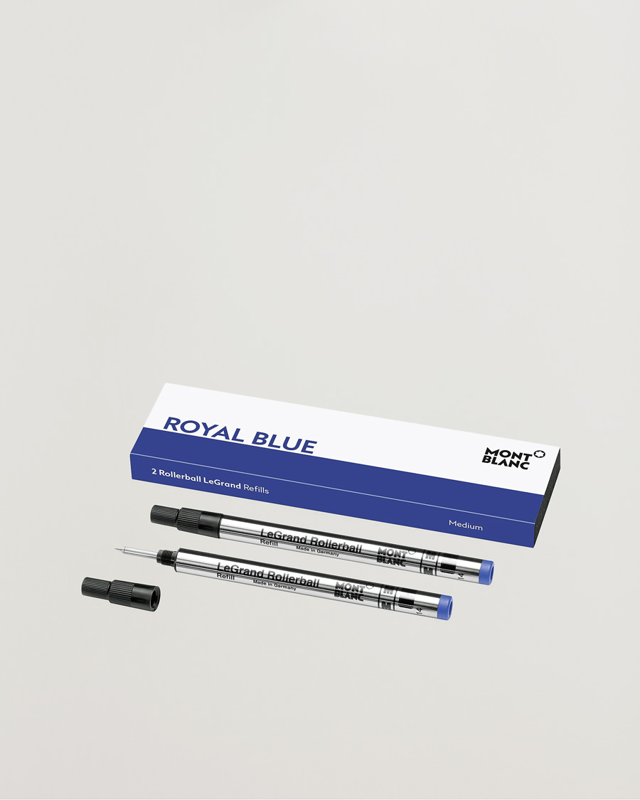 Herre | Penner | Montblanc | 2 Rollerball LeGrand Pen Refills Royal Blue