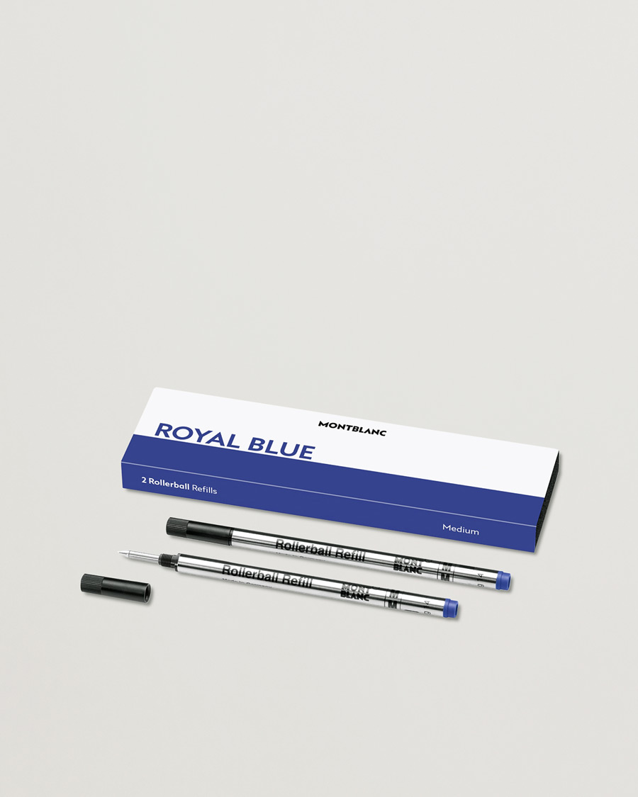 Herre | | Montblanc | 2 Rollerball Refills Royal Blue