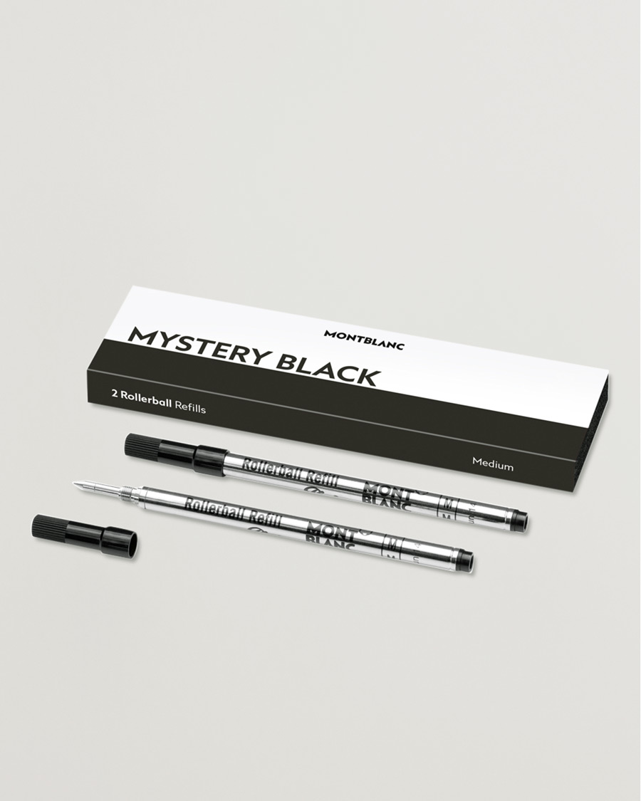 Herr |  | Montblanc | 2 Rollerball Refills Mystery Black