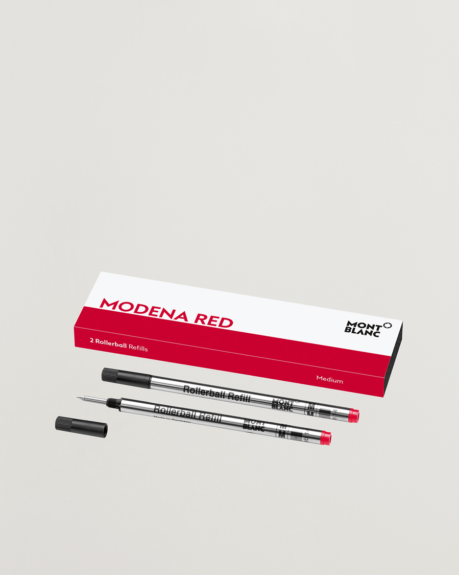 Herre | Penner | Montblanc | 2 Rollerball Refills Modena Red