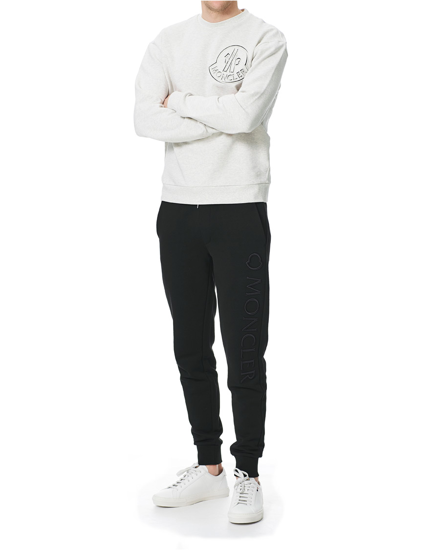 Herre | Gensere | Moncler | Maglia Crew Neck Sweatshirt Grey