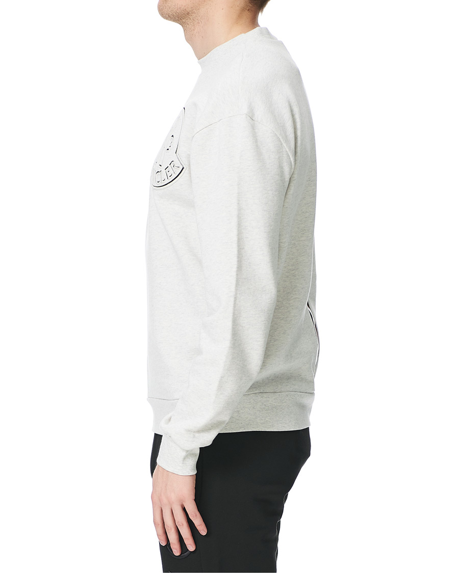Herre | Gensere | Moncler | Maglia Crew Neck Sweatshirt Grey