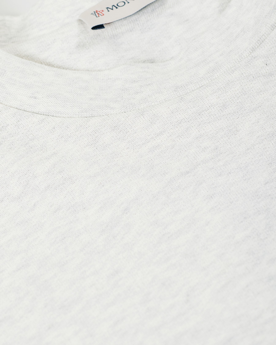 Herre | Gensere | Moncler | Maglia Crew Neck Sweatshirt Grey