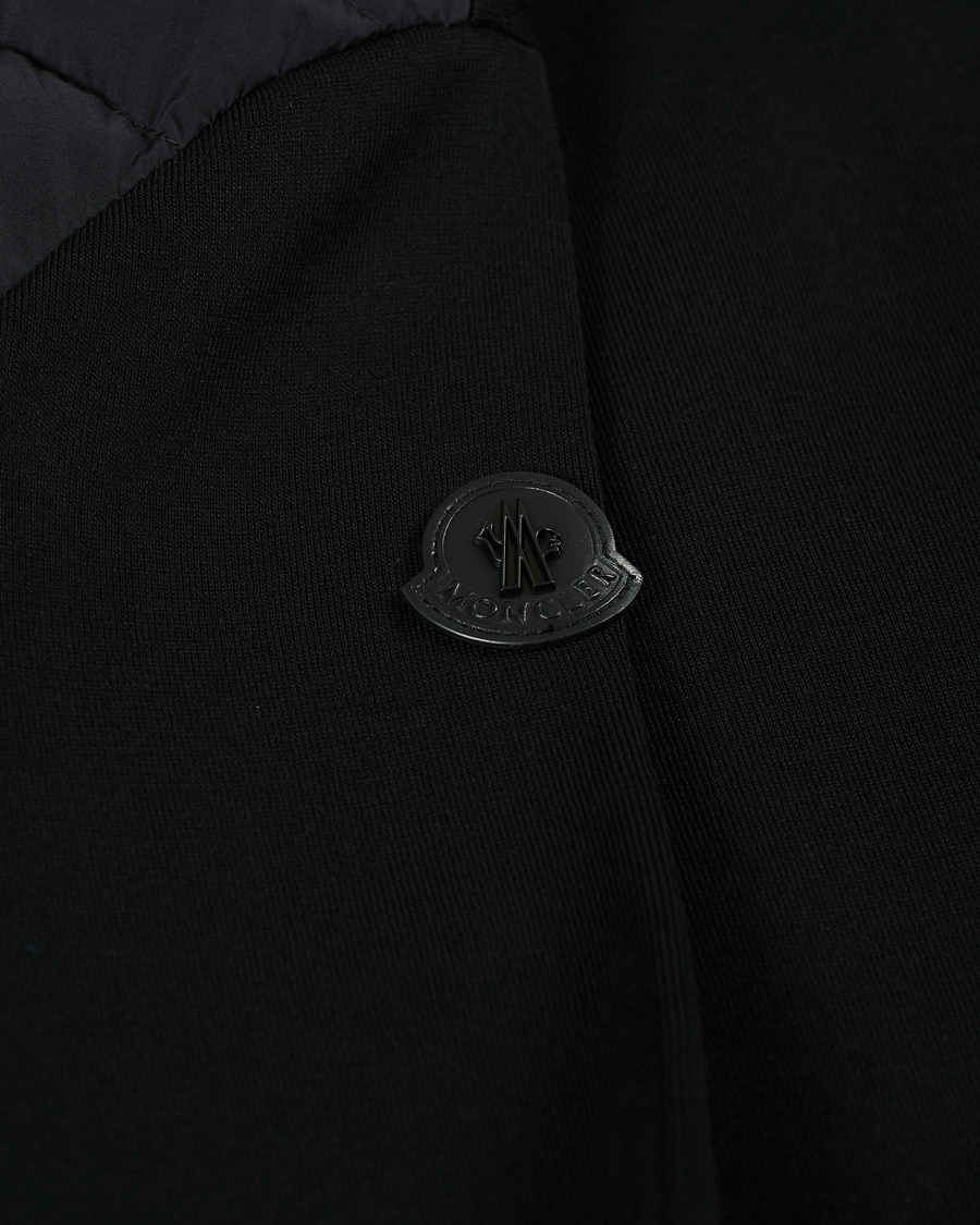 Herre | Gensere | Moncler | Cardigan Down Hybrid Black