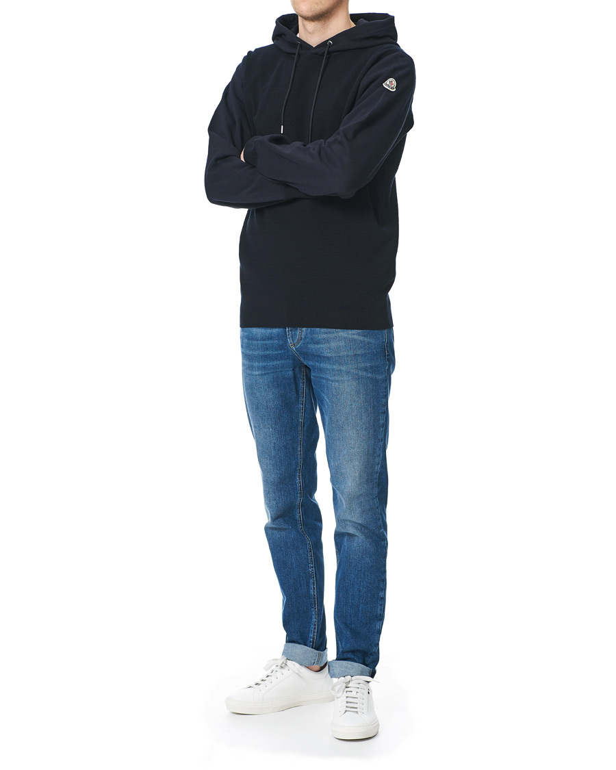 Herre | Gensere | Moncler | Girocollo Hoodie Navy