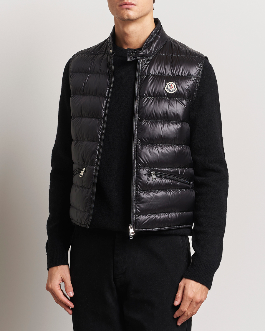 Herre | Høstjakker | Moncler | Gui Down Vest Black