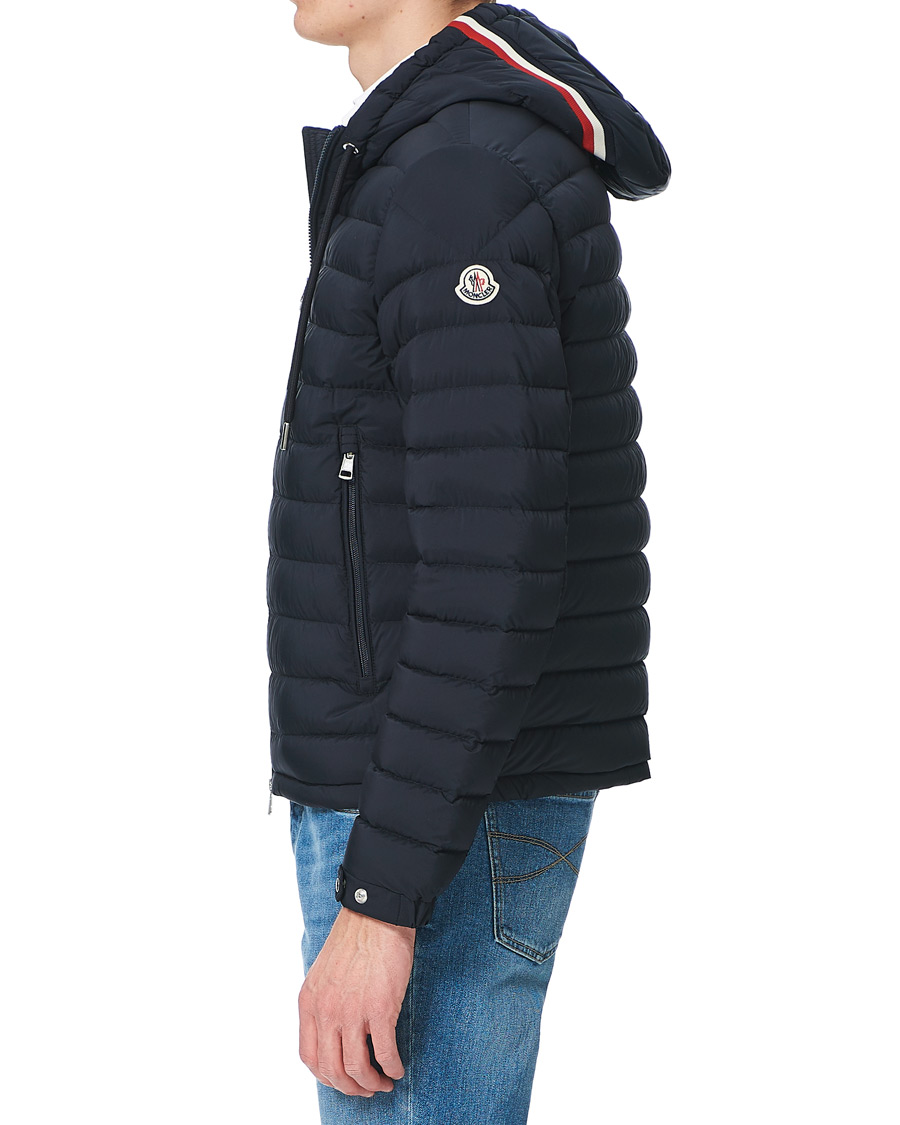 Herre | Jakker | Moncler | Eus Down Hooded Jacket Navy