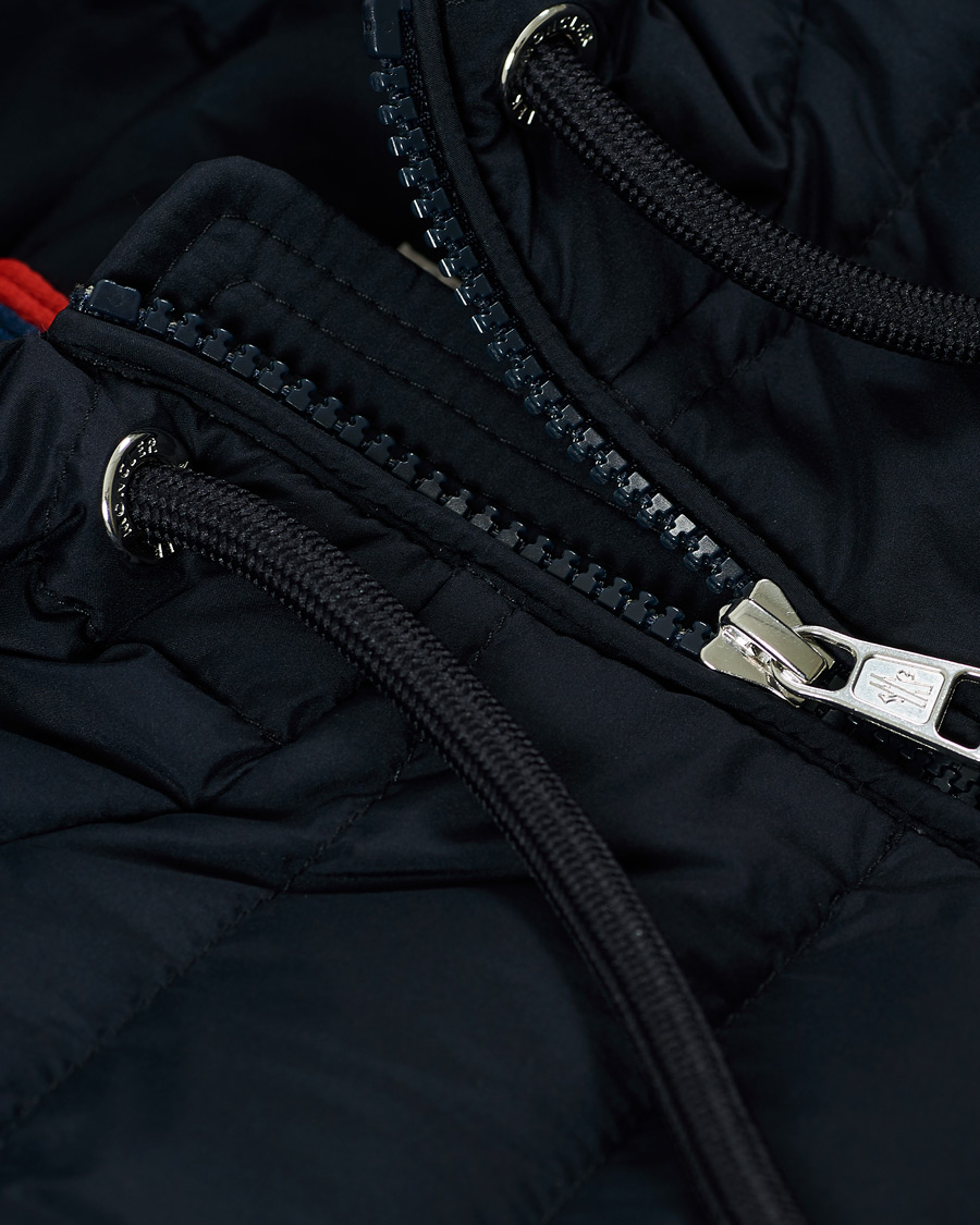 Herre | Jakker | Moncler | Eus Down Hooded Jacket Navy