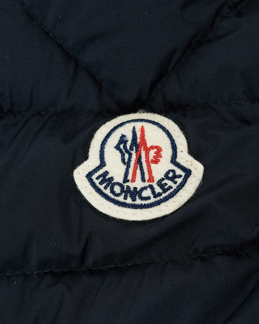 Herre | Jakker | Moncler | Eus Down Hooded Jacket Navy