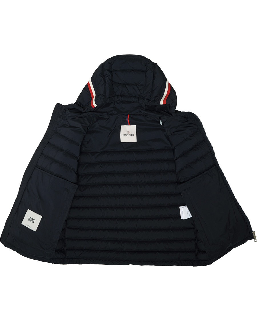 Herre | Jakker | Moncler | Eus Down Hooded Jacket Navy