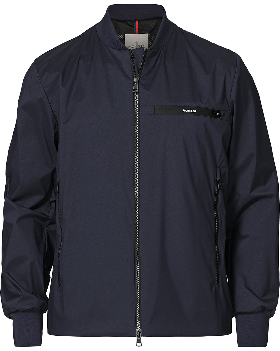 Herre | Jakker | Moncler | Leos Bomber Jacket Navy