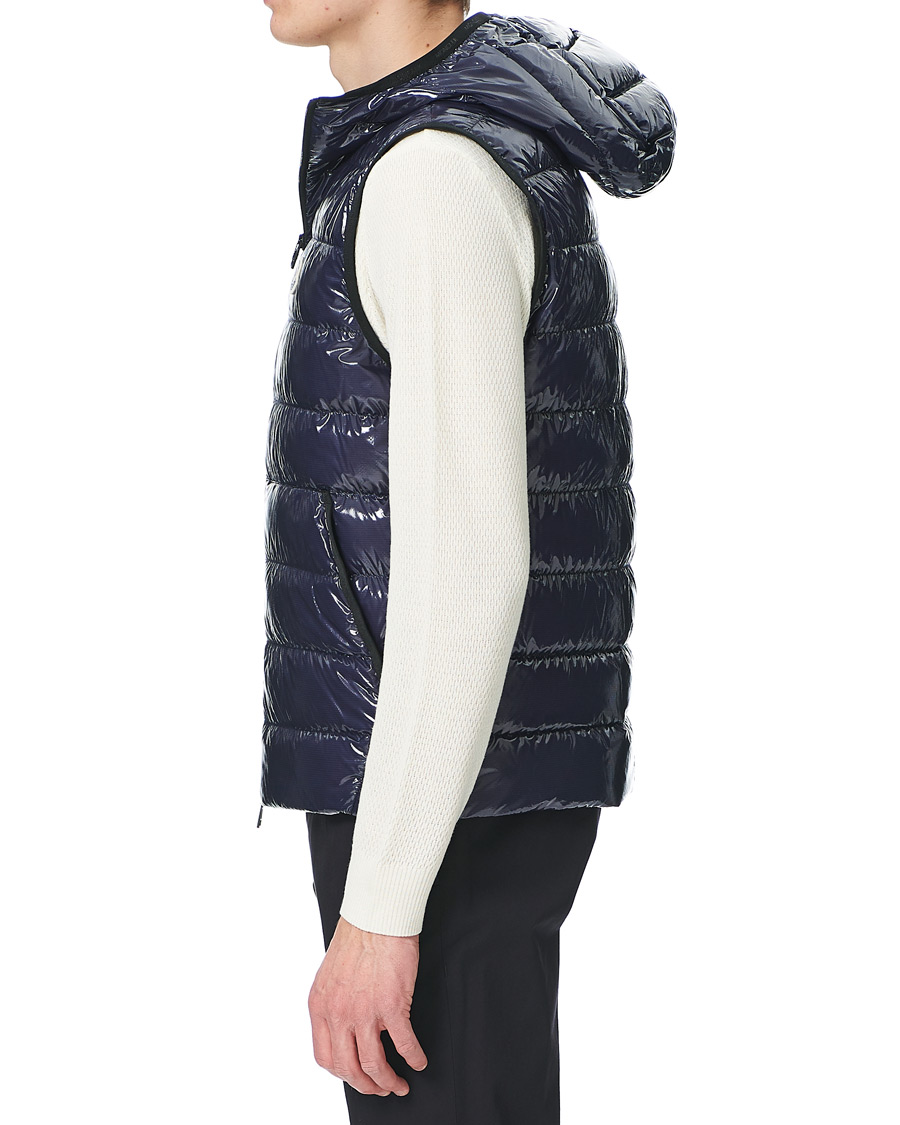 Herre | Jakker | Moncler | Lappe Down Ripstop Vest Navy