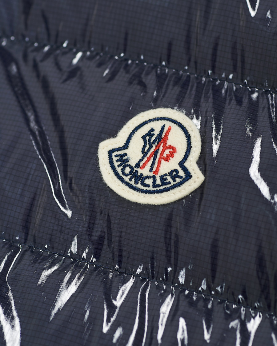 Herre | Jakker | Moncler | Lappe Down Ripstop Vest Navy