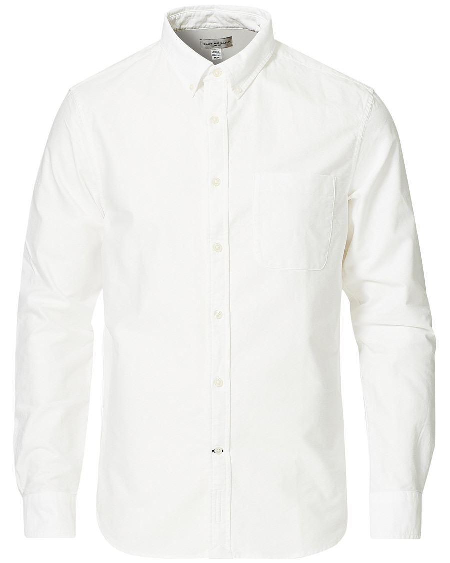 Herre | Skjorter | Club Monaco | Slim Fit Oxford Shirt White