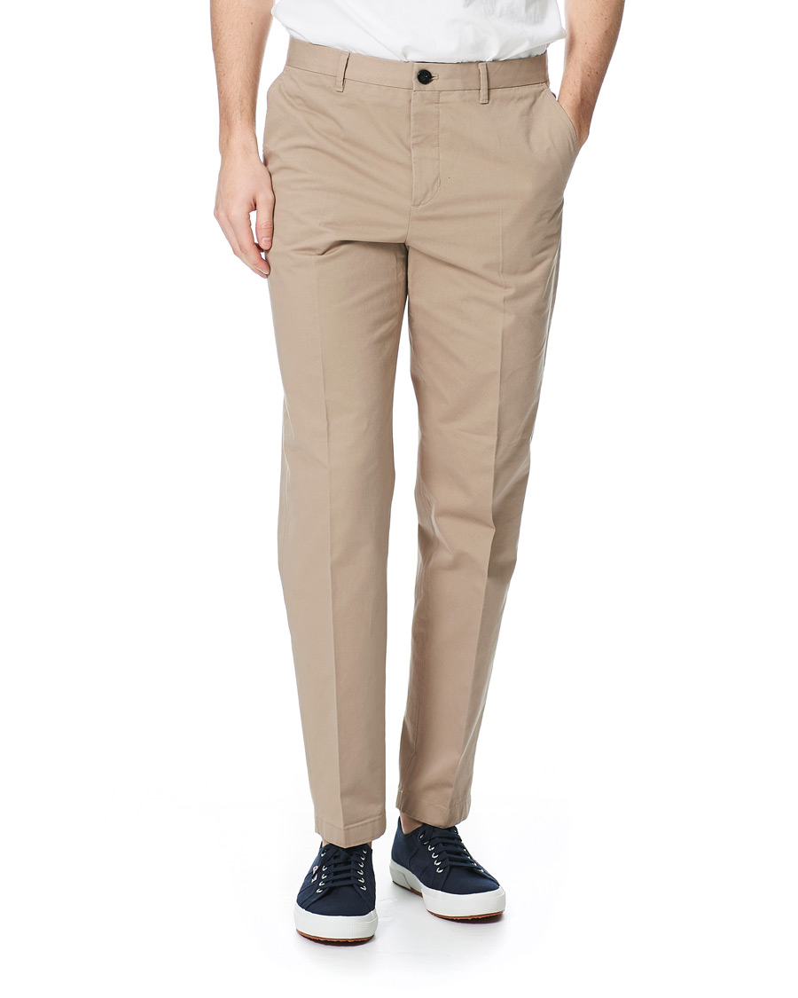 Herre | Bukser | Filippa K | William Cotton Trousers  Desert Taupe