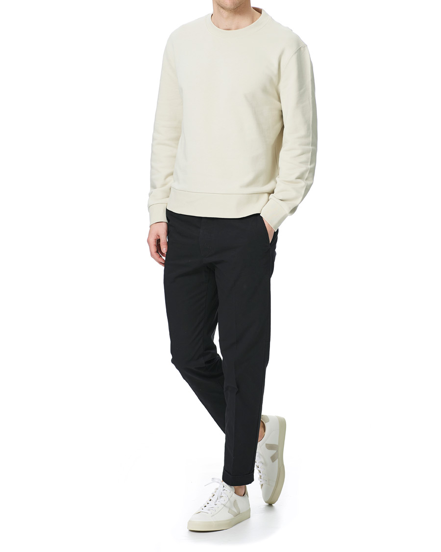 Herre | Gensere | Filippa K | Gustaf Organic Cotton Sweatshirt Vanilla Ice