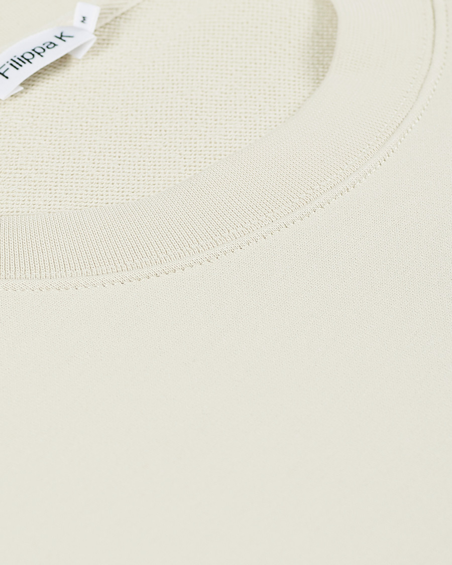 Herre | Gensere | Filippa K | Gustaf Organic Cotton Sweatshirt Vanilla Ice