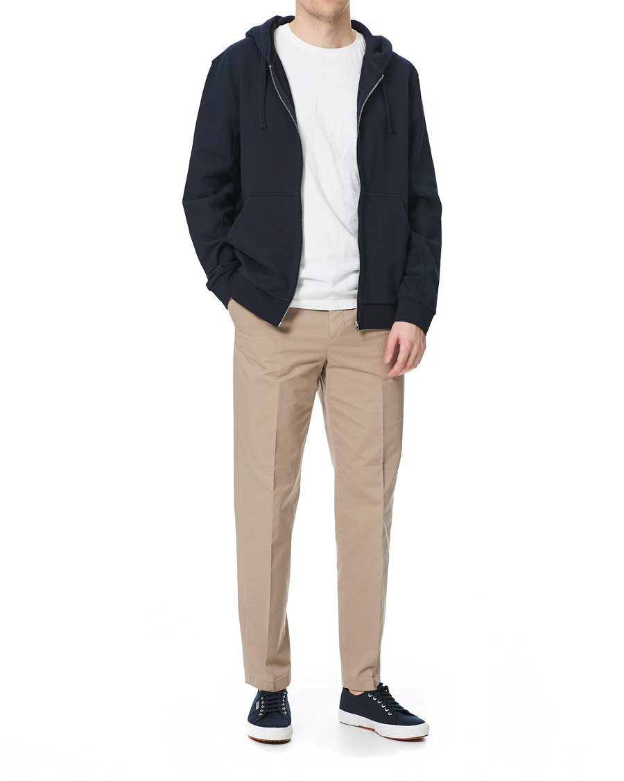Herre | Gensere | Filippa K | Aldous Cotton Zip Hood Navy