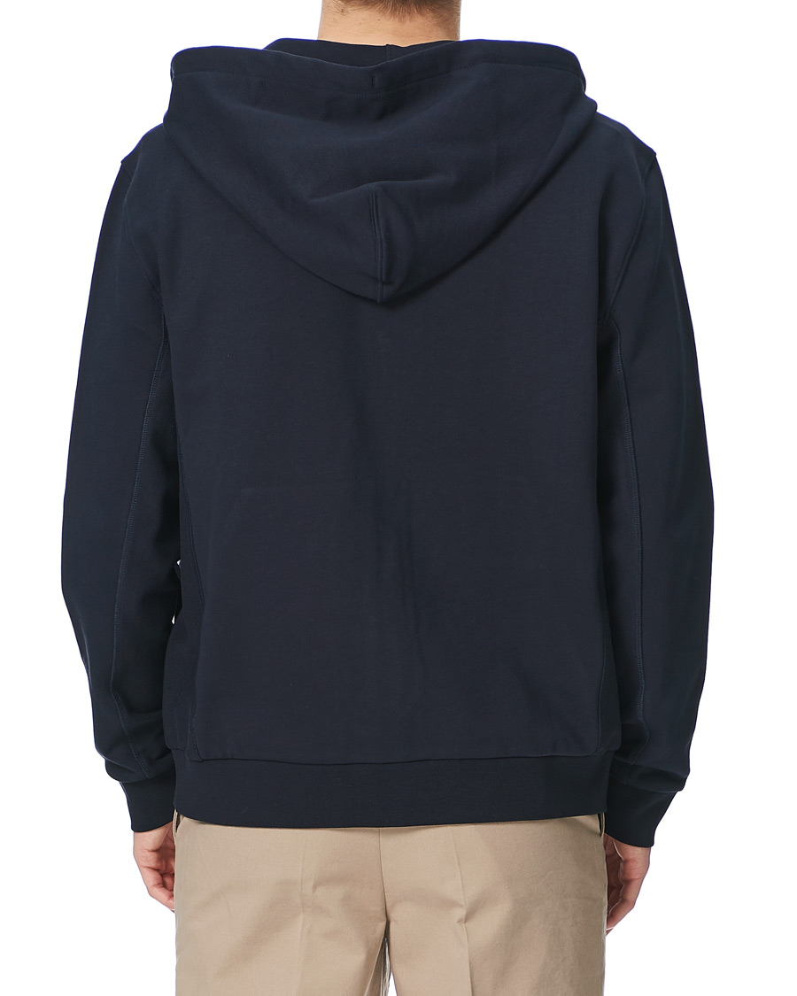 Herre | Gensere | Filippa K | Aldous Cotton Zip Hood Navy
