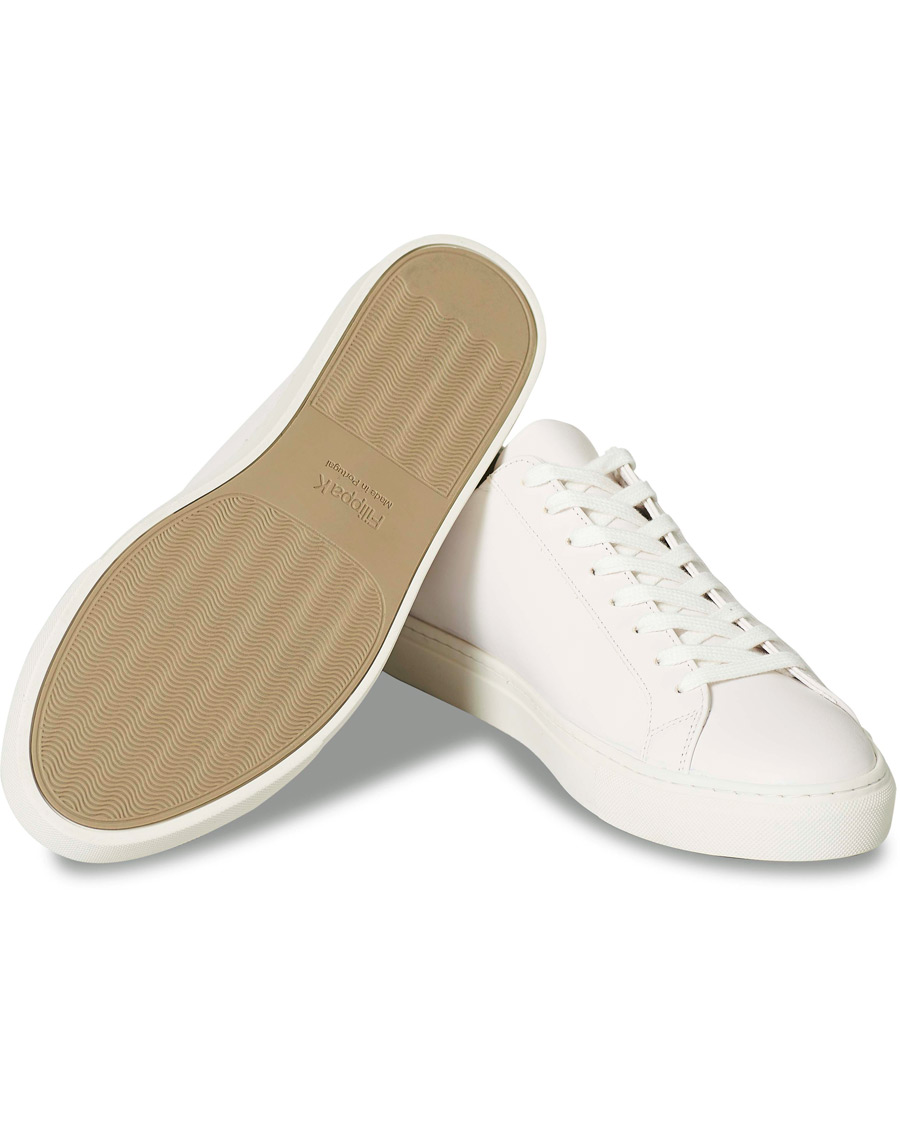 Herre | | Filippa K | Morgan Leather Sneakers White
