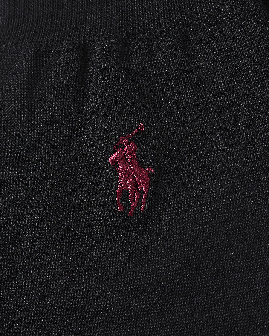 Herre |  | Polo Ralph Lauren | 2-Pack Mercerized Cotton Socks Black