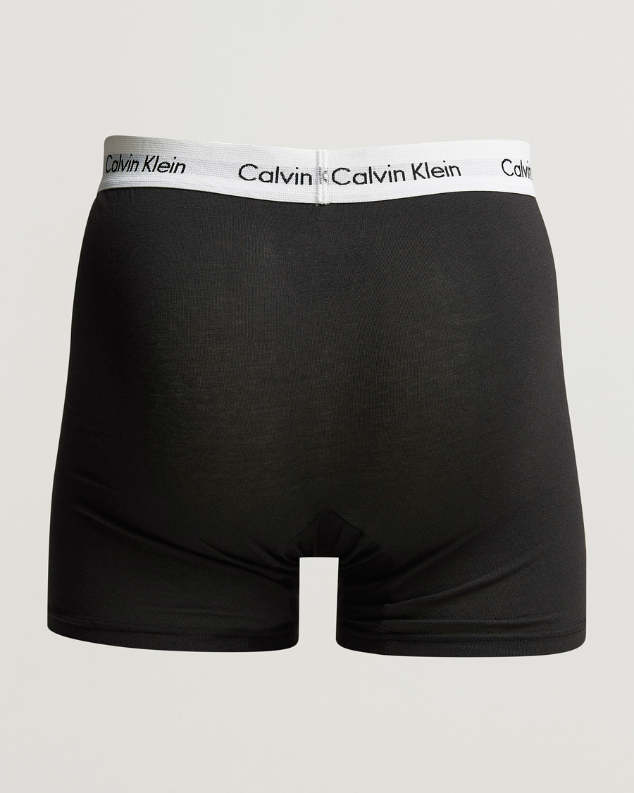 Herre | Wardrobe basics | Calvin Klein | Cotton Stretch 3-Pack Boxer Breif Black