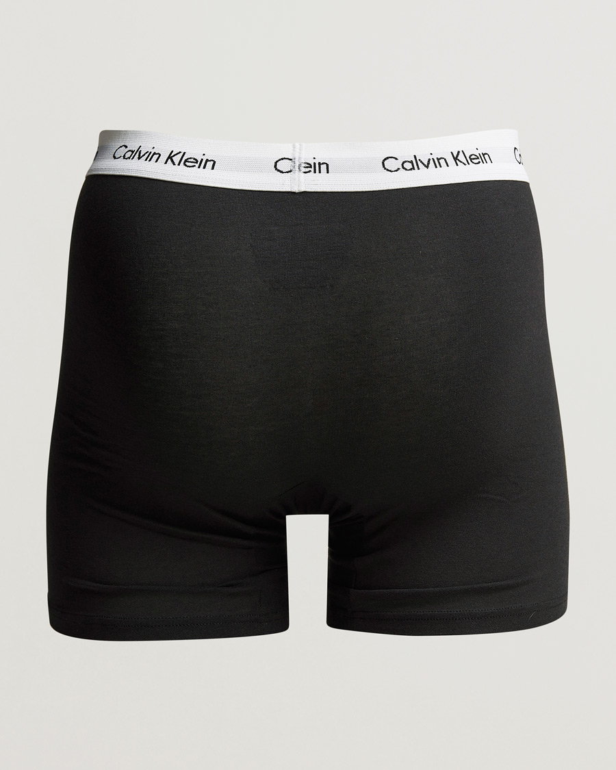 Herre |  | Calvin Klein | Cotton Stretch 3-Pack Boxer Breif Black/Grey/White