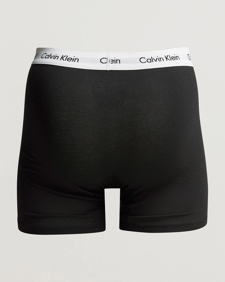 Herre | Klær | Calvin Klein | Cotton Stretch 3-Pack Boxer Breif Black/Grey/White