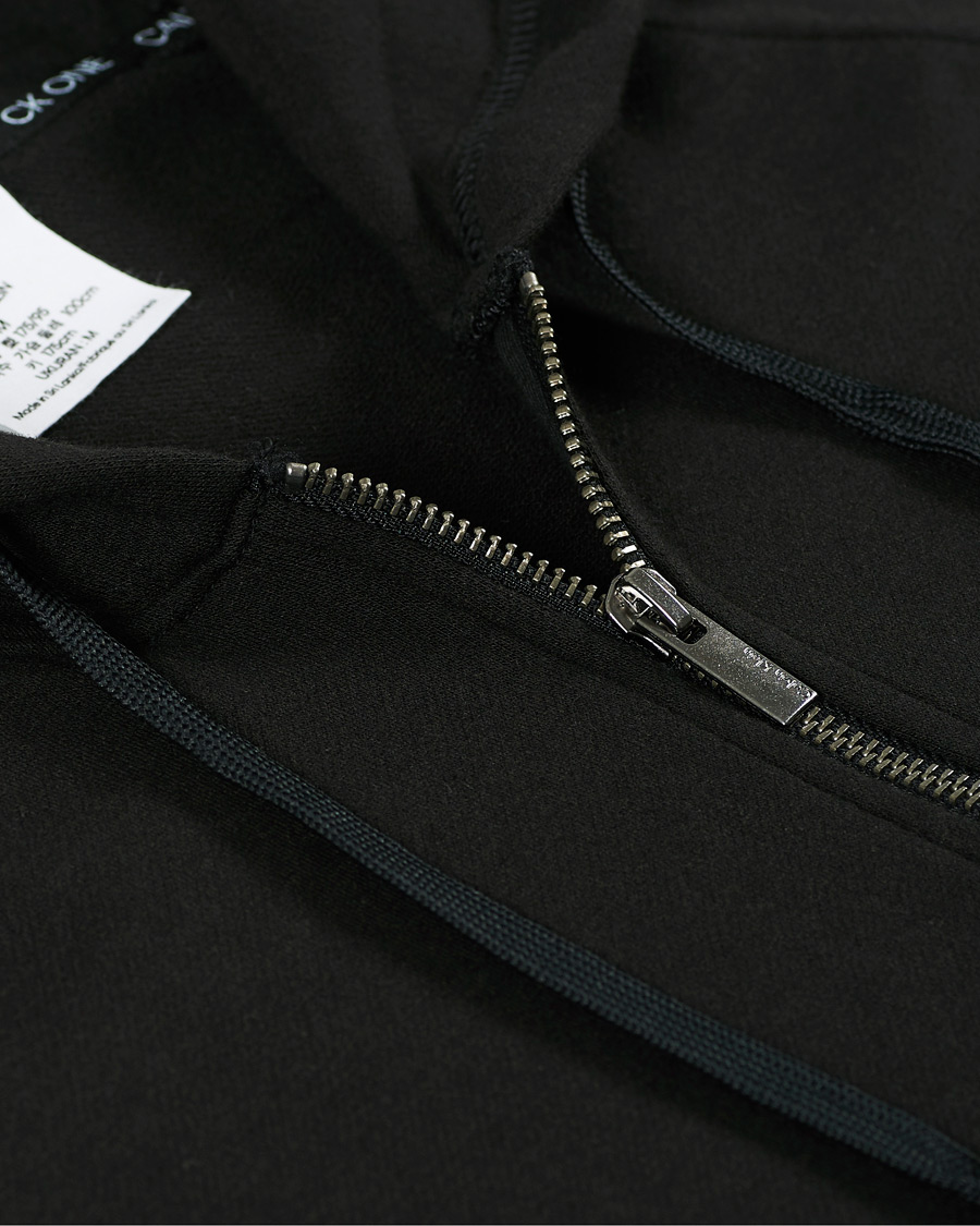Herre | Gensere | Calvin Klein | CK One Lounge Full Zip Hoodie Black