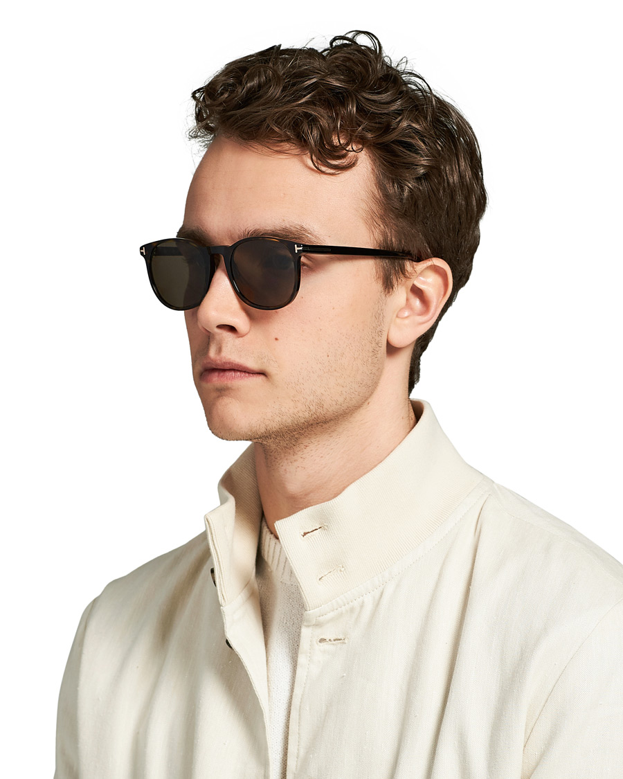 Herre | Tom Ford Ansel Sunglasses Dark Havana/Brown Polarized | Tom Ford | Ansel Sunglasses Dark Havana/Brown Polarized