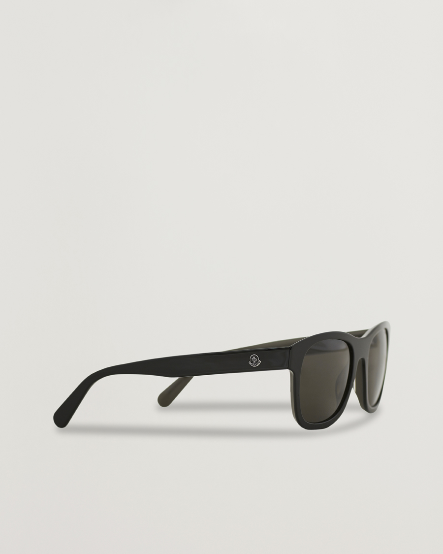 Herre | Moncler Lunettes | Moncler Lunettes | ML0192 Sunglasses Black/Smoke Polarized