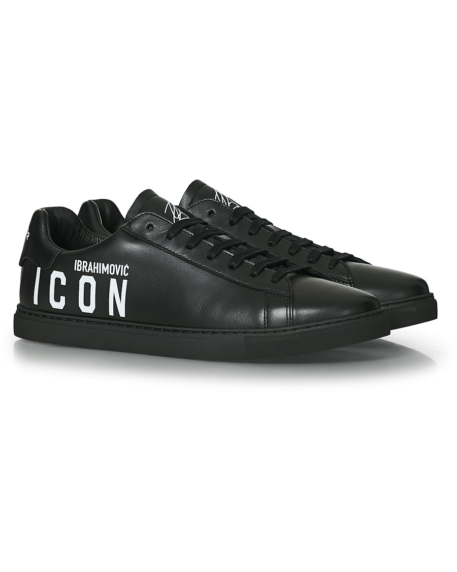 Herre | Dsquared2 Dsquared2 X Ibrahimovic New Tennis Sneaker Black | Dsquared2 | X Ibrahimovic New Tennis Sneaker Black
