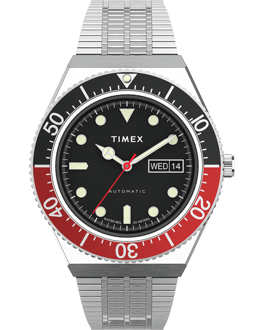 Herre | Timex M79 Automatic 40mm Black/Red | Timex | M79 Automatic 40mm Black/Red