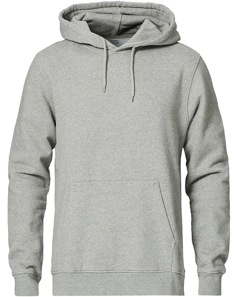 Herre | Gensere | Colorful Standard | Classic Organic Hood Heather Grey