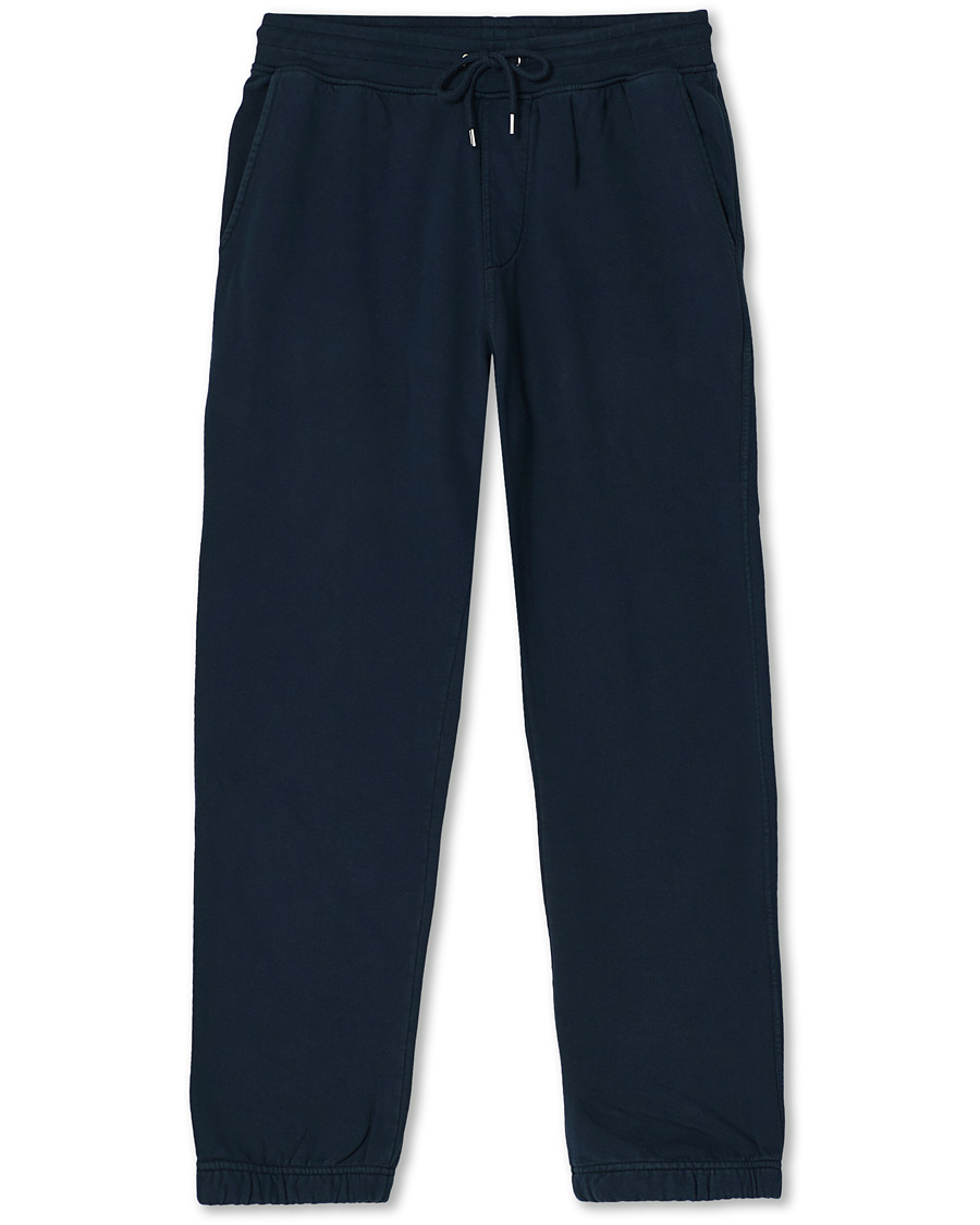 Herre | Bukser | Colorful Standard | Classic Organic Sweatpants Navy Blue