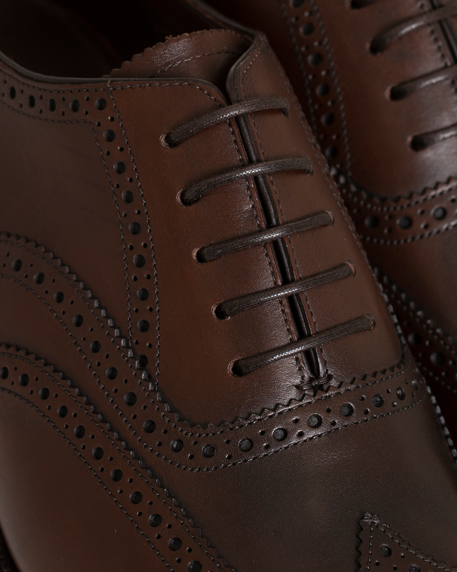 Herre | Skopleie | Saphir Medaille d'Or | Shoe Laces Thin Waxed 75cm Dark Brown