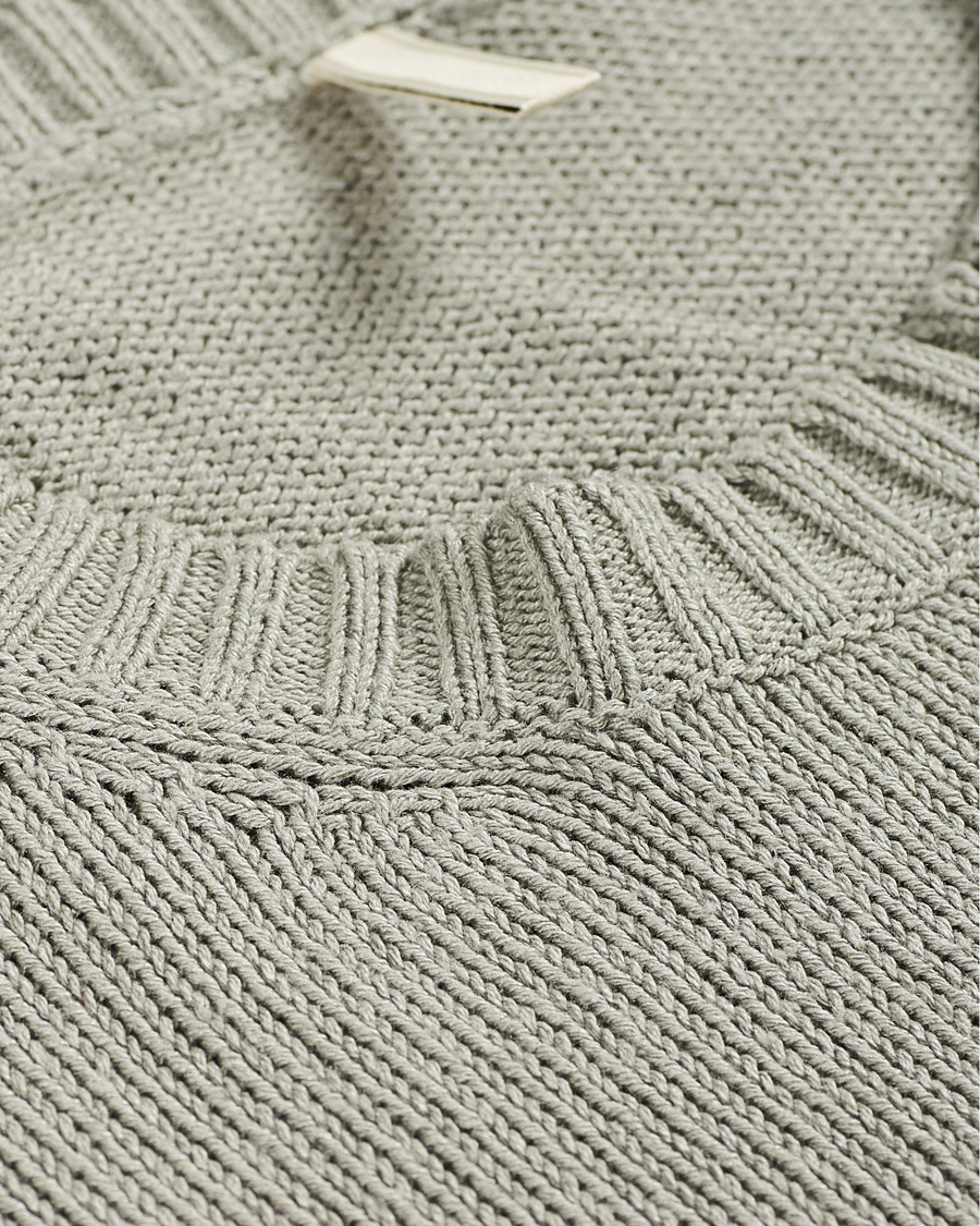 Herre | Gensere | Sunflower | Silk Crew Neck Light Grey