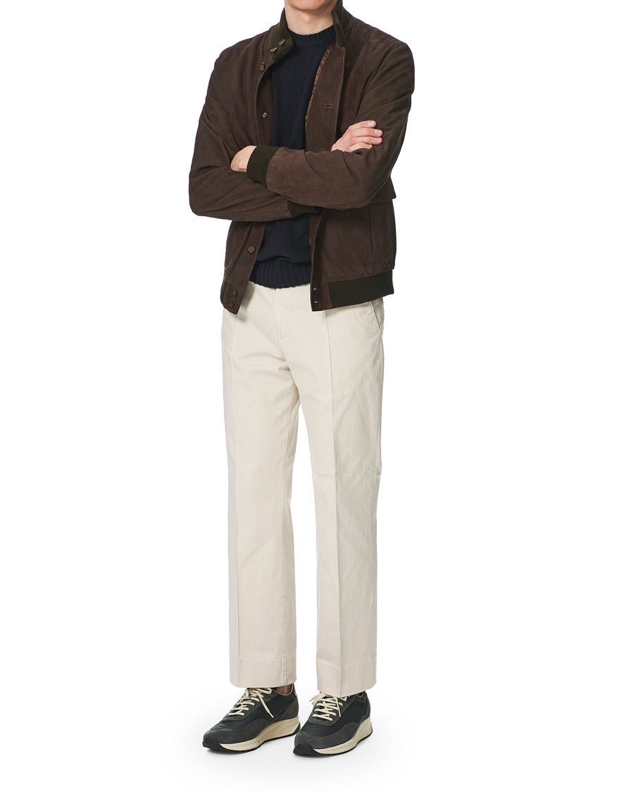 Herre | Bukser | Sunflower | Sharp Cotton Trousers Sand
