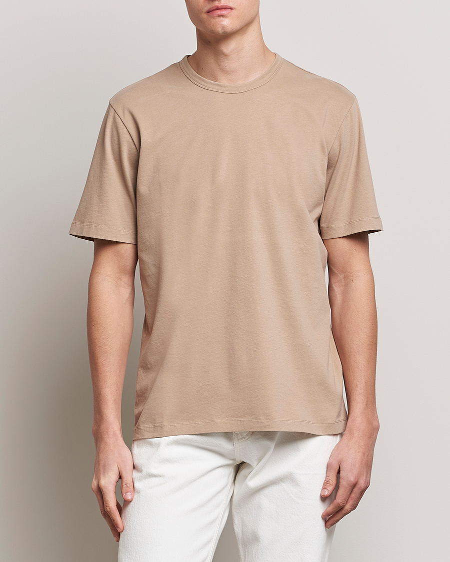 Herre | Kortermede t-shirts | Sunflower | Day Tee Khaki