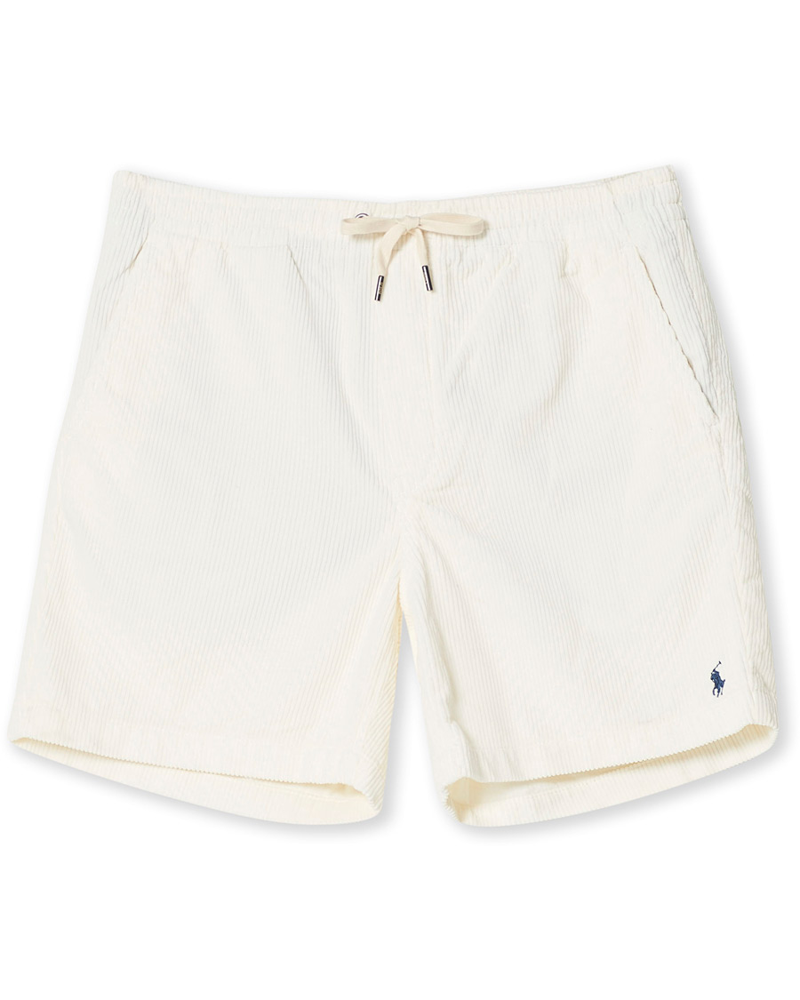 Herre |  | Polo Ralph Lauren | Prepster Corduroy Drawstring Shorts Warm White