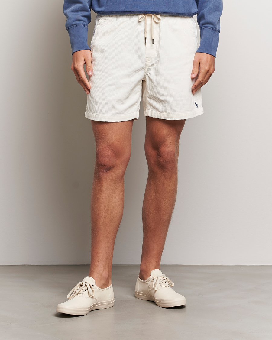 Herr |  | Polo Ralph Lauren | Prepster Corduroy Drawstring Shorts Warm White