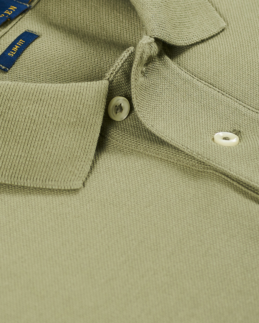 Herre | Pikéer | Polo Ralph Lauren | Slim Fit Polo Sage Green