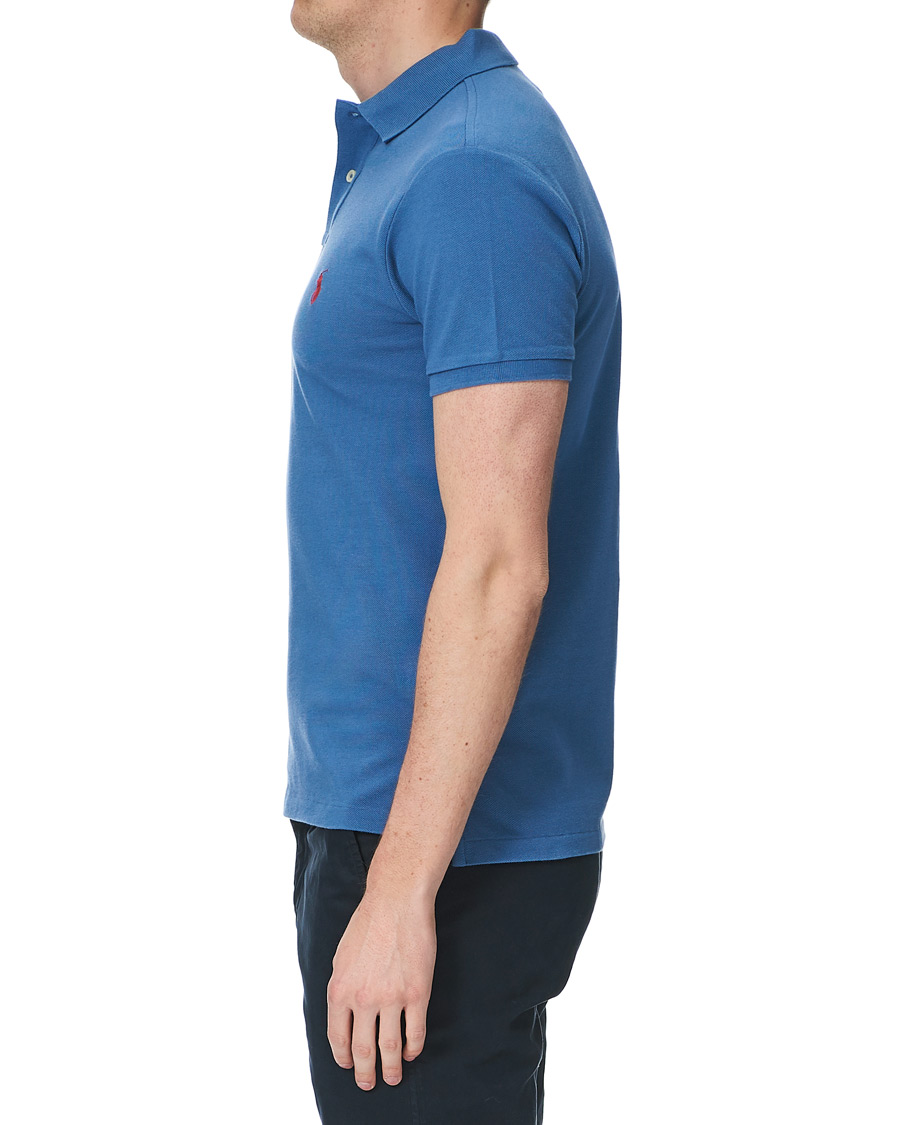 Herre | Pikéer | Polo Ralph Lauren | Slim Fit Polo Delta Blue