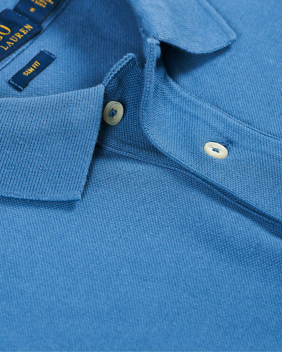 Herre | Pikéer | Polo Ralph Lauren | Slim Fit Polo Delta Blue