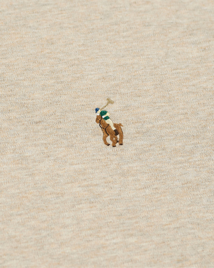 Herre | Pikéer | Polo Ralph Lauren | Luxury Pima Cotton Polo Tuscan Beige Heather