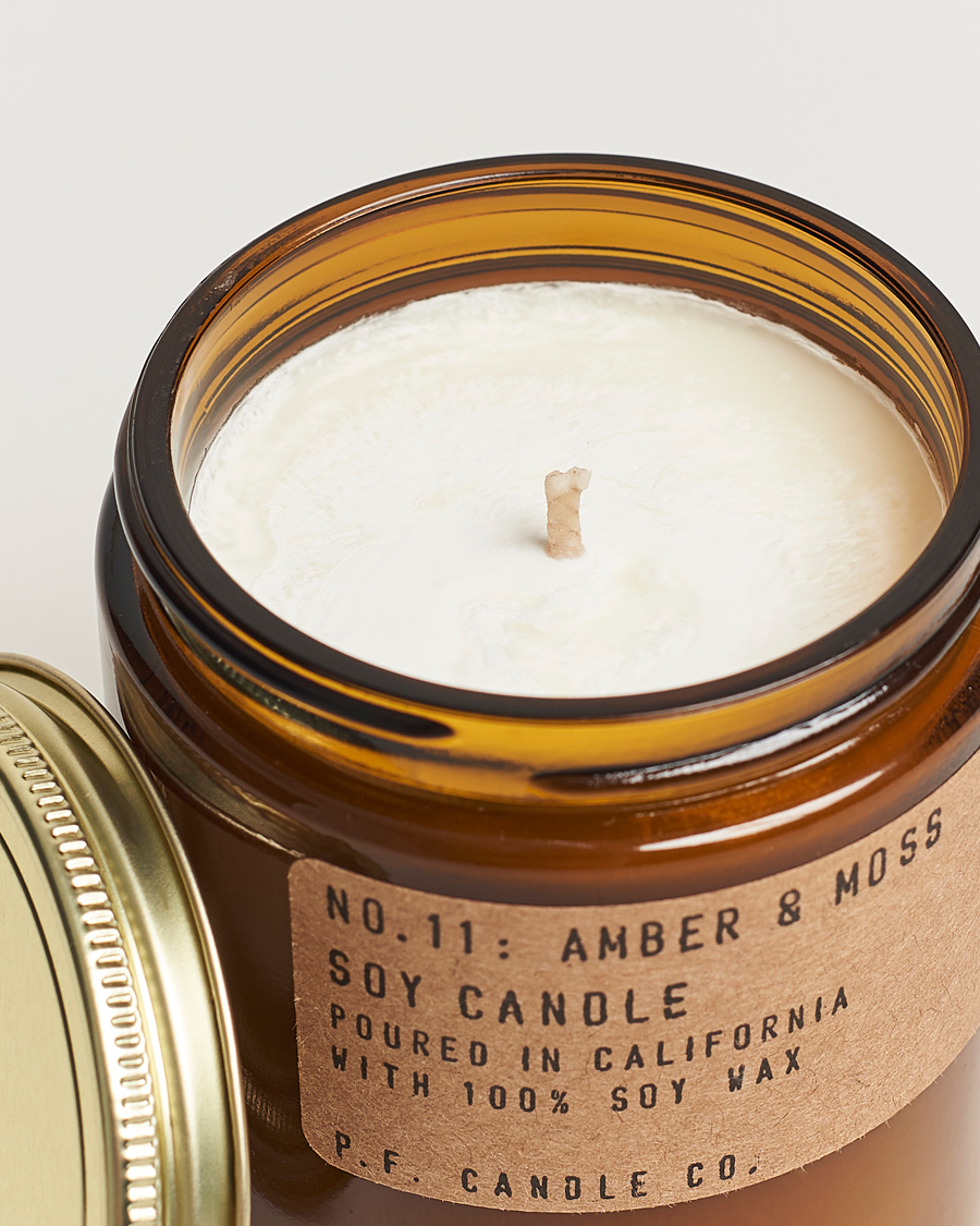 Herre | P.F. Candle Co. | P.F. Candle Co. | Soy Candle No. 11 Amber & Moss 204g