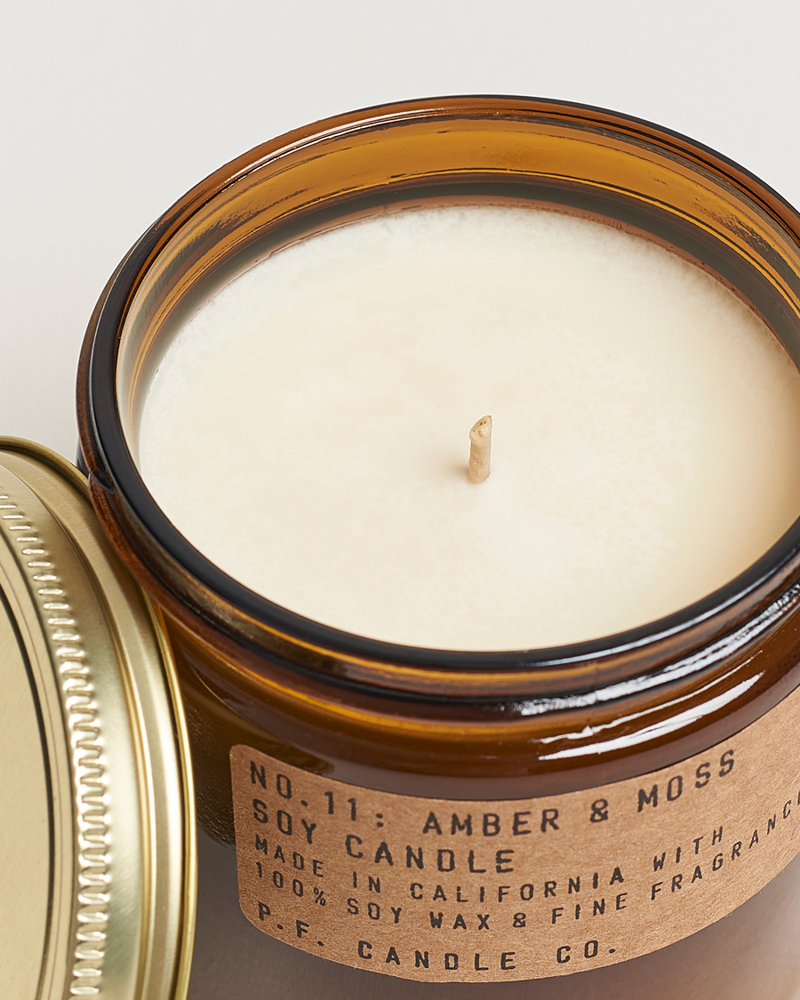 Herre | Duftlys | P.F. Candle Co. | Soy Candle No. 11 Amber & Moss 354g