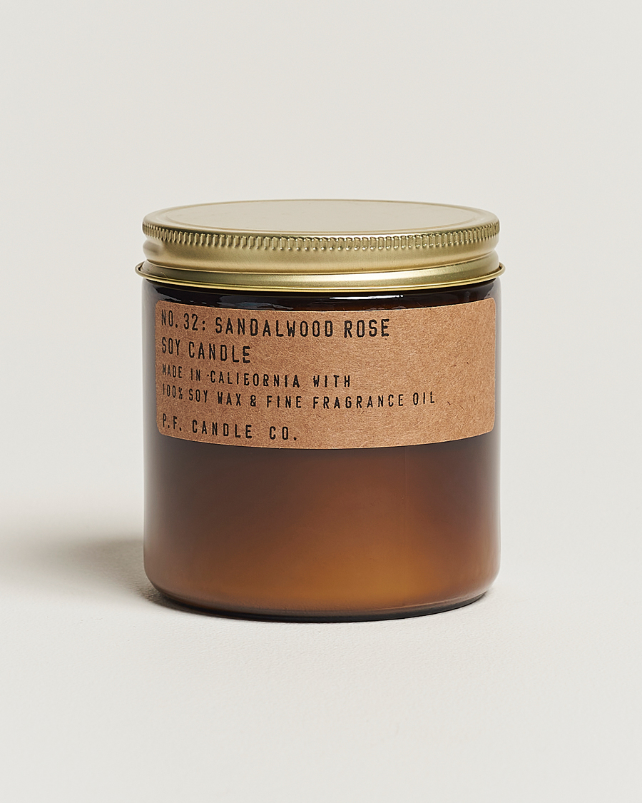 Herre |  | P.F. Candle Co. | Soy Candle No. 32 Sandalwood Rose 354g