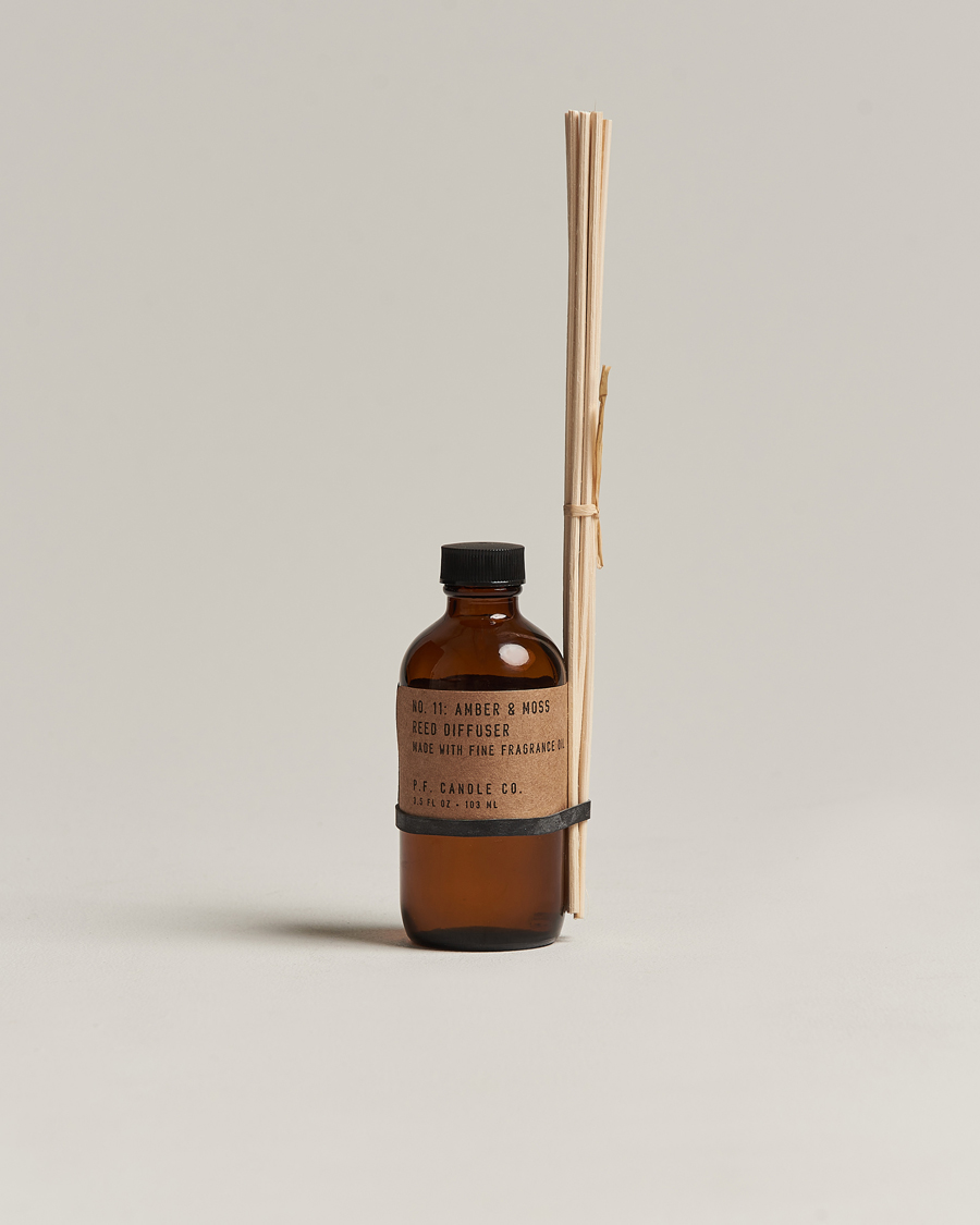 Herre | P.F. Candle Co. Reed Diffuser No. 11 Amber & Moss 103ml | P.F. Candle Co. | Reed Diffuser No. 11 Amber & Moss 103ml